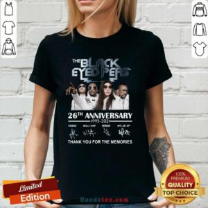 Funny The Black Eyed Peas 26th V-neck - Design by Handstee.com