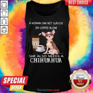 Good Woman 31 Can Not Survive On Coffee Tank Top - Design by Handstee.com