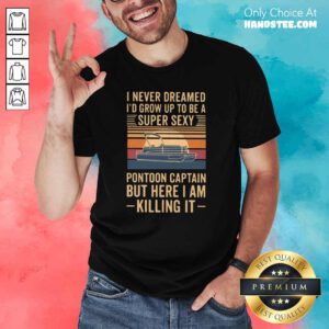 Great 2 Pontoon Captain I Am Killing Shirt - Design by Handstee.com