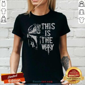Great 2 The Mandalorian This Is The Way Ladies Tee