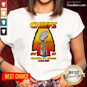 Great AFC Champions Super Bowl LV 2021 Ladies Tee - Design By Handstee.com