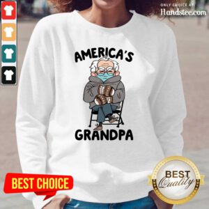 Great Bernie Sanders Americas Grandpa 1 Long-Sleeved