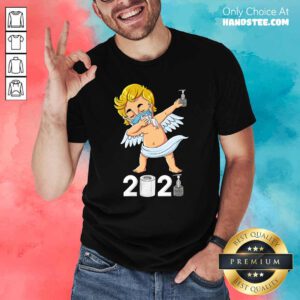Great Cupid In A Mask Valentines 2021 Shirt - Design By Handstee.com