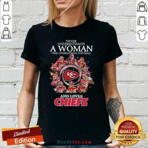 Great Football And Loves Chiefs 2 Ladies Tee - Design By Handstee.com