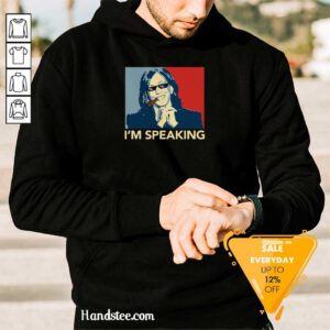 Great Im Speaking Funny Kamala Harris 2 Hoodie - Design By Handstee.com