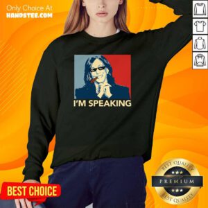Great Im Speaking Funny Kamala Harris 2 Sweater - Design By Handstee.com