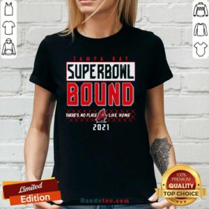 Great Tampa Bay Superbowl Bound 2021 Ladies Tee - Design By Handstee.com