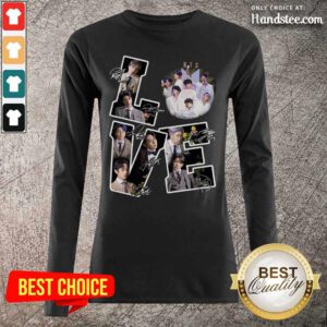 Happy Love BTS Army 2021 Character Long-Sleeved