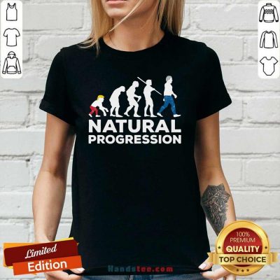Happy Natural Pr ogression 2020 Ladies Tee - Design By Handstee.com