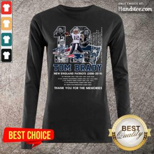 Happy Number 12 Tom Brady Long-Sleeved - Design By Handstee.com