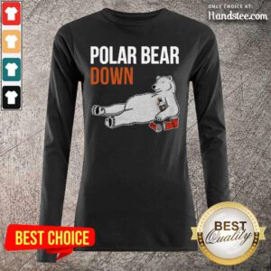 Happy Polar Bear Down 2021 Long-Sleeved - Design By Handstee.com