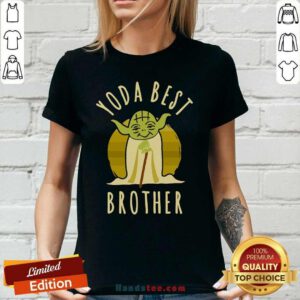 Happy Star War Yoda Best Brother 2021 Ladies Tee