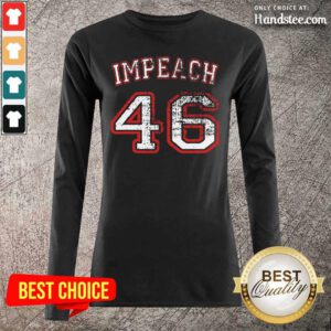 Cross Impeach 46 Anti Biden Long-Sleeved
