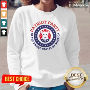 Horrified Party Of The United States Of America 5 Long-Sleeved