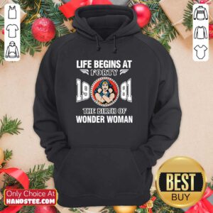 Hot 1981 Wonder Woman Hoodie - Design by Handstee.com
