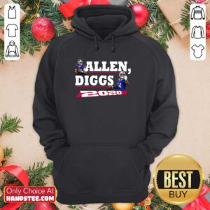 Hot Allen Diggs 2020 Buffalo Hoodie - Design by Handstee.com
