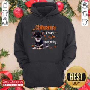 Hot Chihuahua Kisses Fix Everything 11 Hoodie - Design by Handstee.com