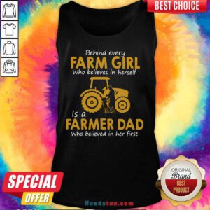Hot Farm Girl Believes In Herself 54 Tank Top - Design by Handstee.com