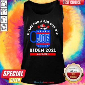 Hot For Joe Biden 2021 Inauguration Tank Top - Design by Handstee.com