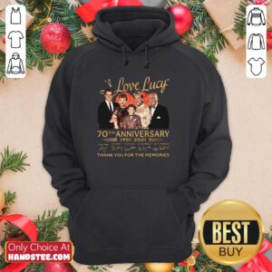 Hot I Love Lucky 70th Anniversary Hoodie - Design by Handstee.com
