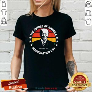 Hot January 20 2021 Joe Biden V-neck - Design by Handstee.com