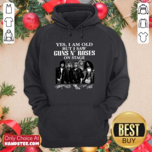 Hot Saw 8 Guns N Roses On Stage Hoodie - Design by Handstee.com