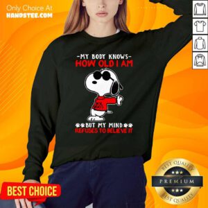 Hot Snoopy How Old I Am 11 SweatShirt - Design by Handstee.com