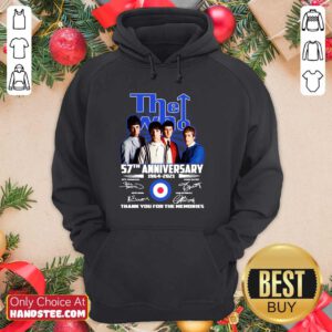 Hot The Who 57th Anniversary Hoodie - Design by Handstee.com