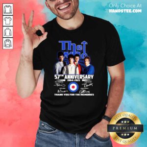 Hot The Who 57th Anniversary Shirt - Design by Handstee.com