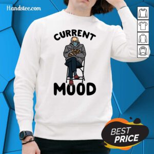 Hurt Bernie Sanders Face Mask Current Mood 5 Sweater