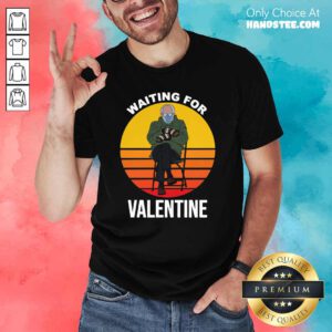 Hurt Bernie Sanders Waiting For Valentine 2021 Shirt