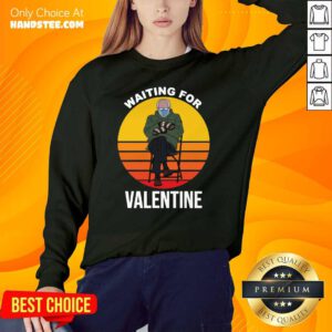 Hurt Bernie Sanders Waiting For Valentine 2021 Sweater