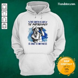 Hurt The Earth Is Art Is Only A Witness Man 3 Hoodie