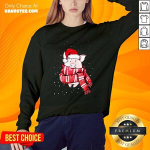 Jaded Pig Scarf 25 Christmas Sweater - Design by Handstee.com