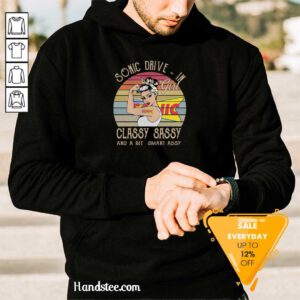 Jealous Sonic Drive In Girl Classy Sassy And A Bit Smart Assy 26 Vintage Retro Hoodie - Design by Handstee.com