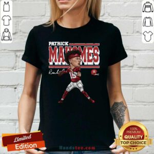 Keen Patrick Mahomes 15 Kansas Ladies Tee - Design By Handstee.com