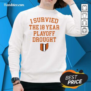 Malicious I Survived The 18 Year Playoff Drought Sweater - Design by Handstee.com