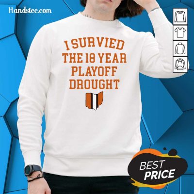 Malicious I Survived The 18 Year Playoff Drought Sweater - Design by Handstee.com