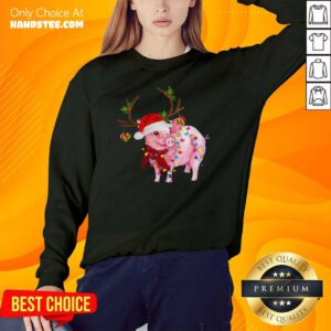 Negative Pig Gorgeous Reindeer 23 Christmas Sweater - Design by Handstee.com