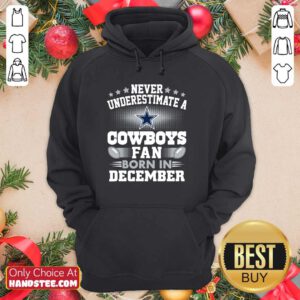 New 66 Cowboys Fan Born December Hoodie - Design by Handstee.com