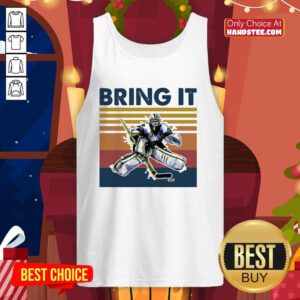 New Hockey Bring It 18 Vintage Tank Top - Design by Handstee.com