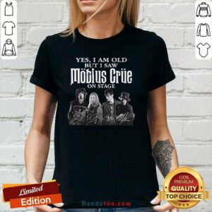 New I Saw Mobius Grue On 15 Stage V-neck - Design by Handstee.com