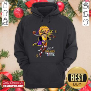New Lakers King James All Stars 2019 Hoodie - Design by Handstee.com