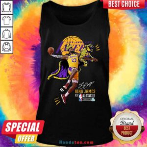 New Lakers King James All Stars 2019 Tank Top - Design by Handstee.com