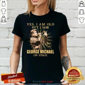 New Saw 8 George Michael On Stage V-neck - Design by Handstee.com