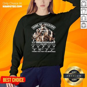 New Sons Of Anarchy 13th Anniversary SweatShirt - Design by Handstee.com