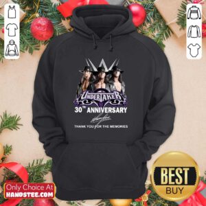 New Undertaker 30th Anniversary Hoodie - Design by Handstee.com