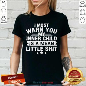 New Warn Inner Child A 28 Mean V-neck - Design by Handstee.com