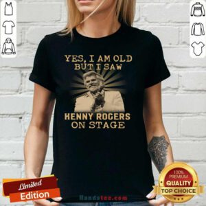 New Yes 44 Kenny Rogers On Stage V-neck - Design by Handstee.com