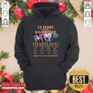 Nice 14 Years 2007 2021 Heartland Hoodie - Design by Handstee.com
